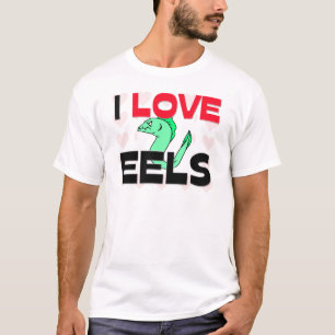 I Liebe-Aale T-Shirt
