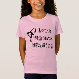 I Liebe Abbildung Skaten Girls T - Shirt