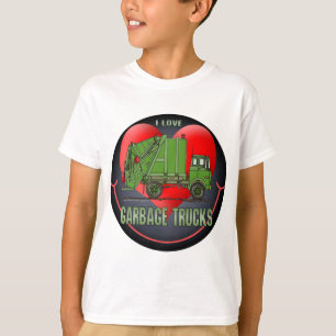 I Liebe-Abfall-LKW-KinderT - Shirt