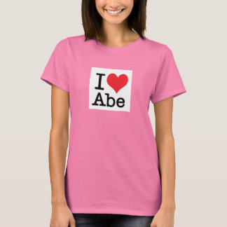 I Liebe Abraham T T-Shirt