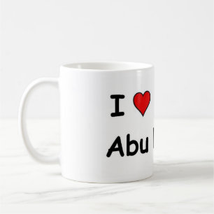 I Liebe Abu Dhabi Kaffeetasse