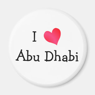 I Liebe Abu Dhabi Magnet