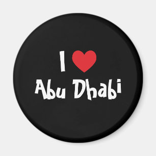 I Liebe Abu Dhabi Magnet