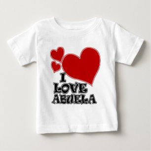 I LIEBE ABUELA BABY T-SHIRT