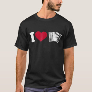 I Liebe Accordion T-Shirt