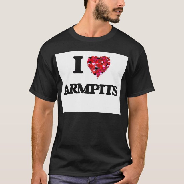 I Liebe-Achselhöhlen T-Shirt (Vorderseite)