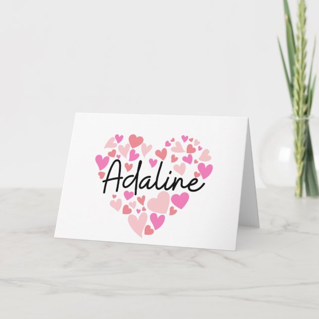I Liebe Adaline - Herz für Adaline (Vorderseite)