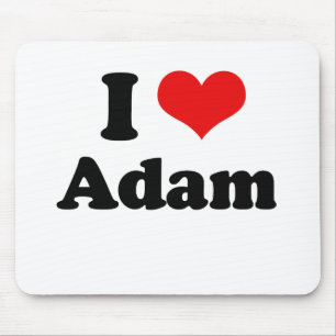 I Liebe Adam Mousepad