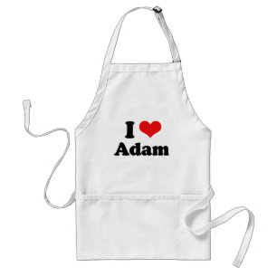 I Liebe Adam Schürze