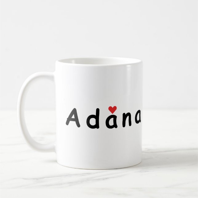 I Liebe Adana Kaffeetasse (Links)