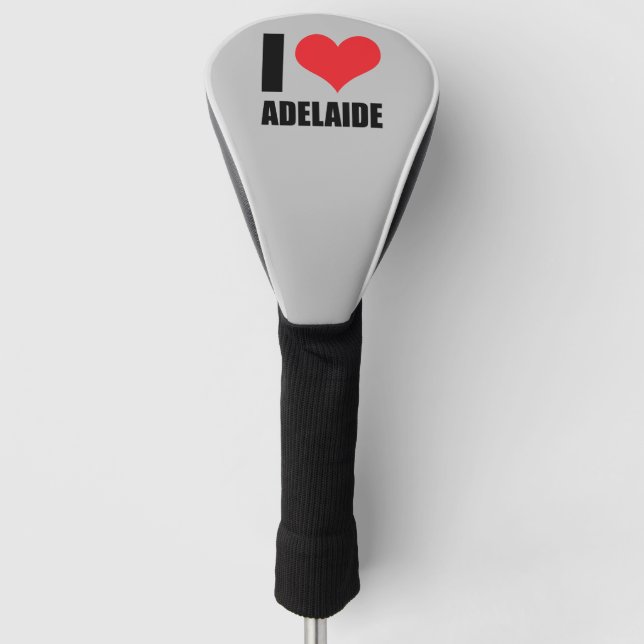 I Liebe Adelaide Golf Headcover (Vorderseite)