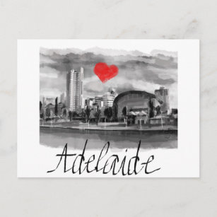 I Liebe Adelaide Postkarte