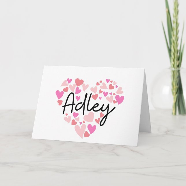 I Liebe Adley - Herz für Adley (Vorderseite)