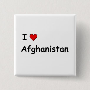 I Liebe Afghanistan Button