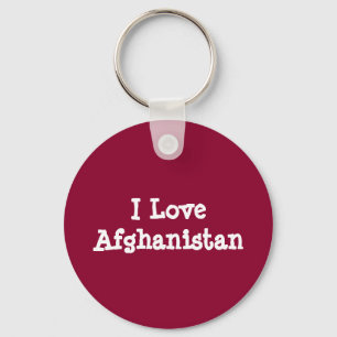 I Liebe Afghanistan Schlüsselanhänger
