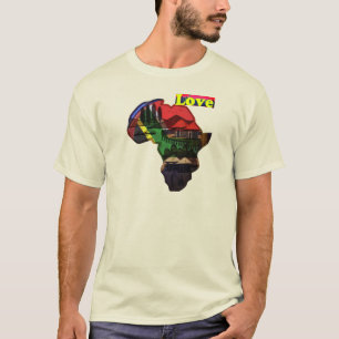 I Liebe Africa T-Shirt Print Design
