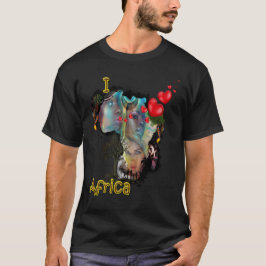 I Liebe Afrika T-Shirt