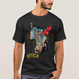 I Liebe Afrika T-Shirt