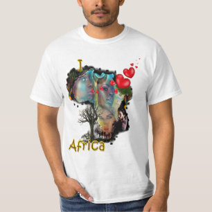 I Liebe Afrika T-Shirt