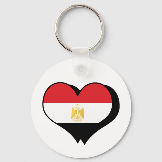 I Liebe Ägypten Schlüsselanhänger (Vorderseite)