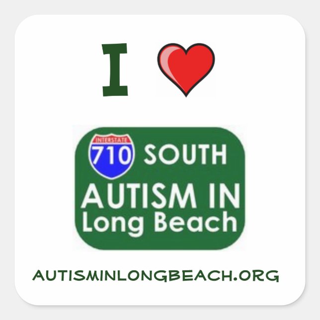 I Liebe AILB Aufkleber (Vorderseite)