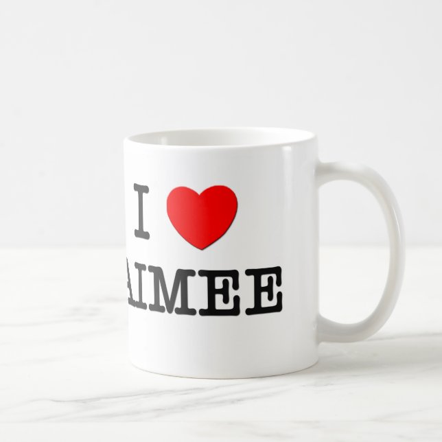 I Liebe Aimee Tasse (Rechts)