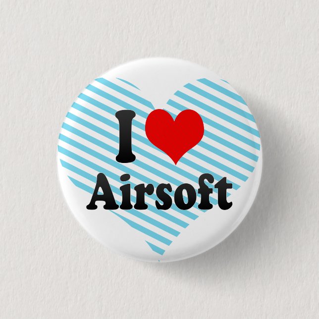 I Liebe Airsoft Button (Vorderseite)