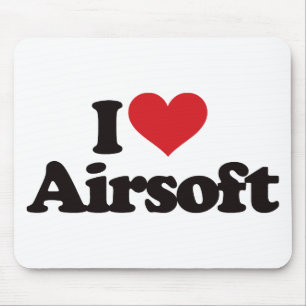 I Liebe Airsoft Mousepad