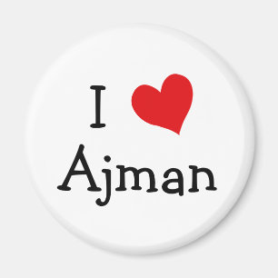 I Liebe Ajman Magnet