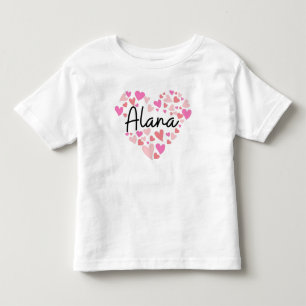 I Liebe Alana - Herz für Alana Kleinkind T-shirt