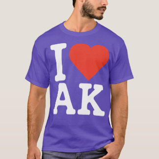 I Liebe Alaska TShirt 1