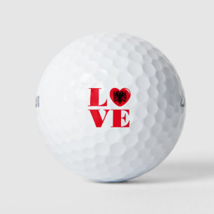 I Liebe Albanien Golfball