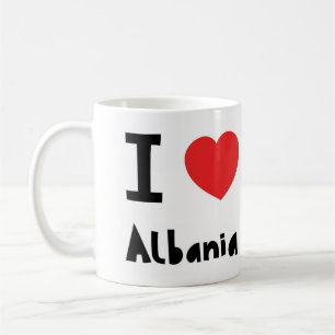 I Liebe Albanien Tasse