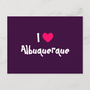 I Liebe Albuquerque Postkarte