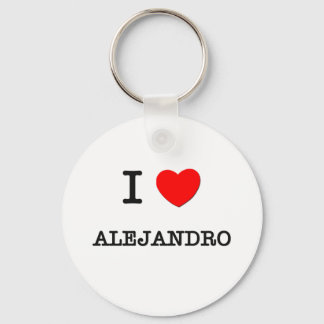 I Liebe Alejandro Schlüsselanhänger