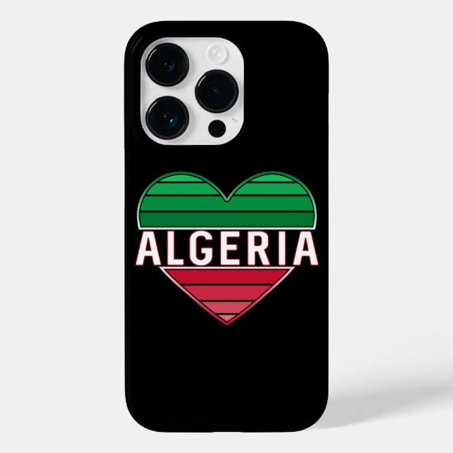 I Liebe Algerien, Algerien Case-Mate iPhone Hülle (Rückseite)