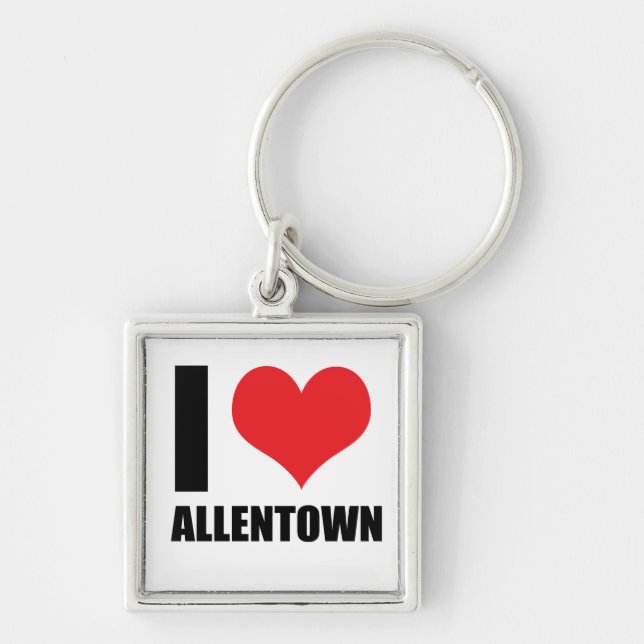 I Liebe Allentown Schlüsselanhänger (Vorne)