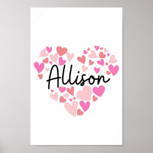 I Liebe Allison Poster