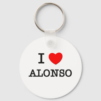 I Liebe Alonso Schlüsselanhänger