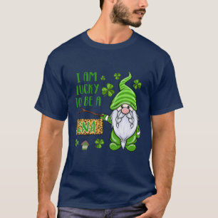 I Liebe als CNA - Leopard Green Gnome - St Patr T-Shirt