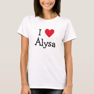I Liebe Alysa T-Shirt