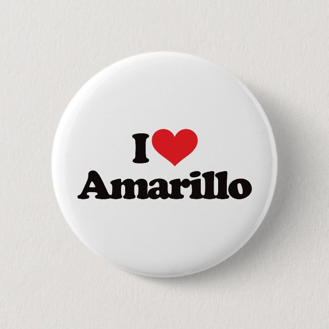 I Liebe Amarillo Button (Vorderseite)
