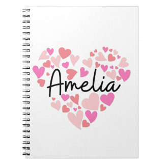 I Liebe Amelia Notizblock