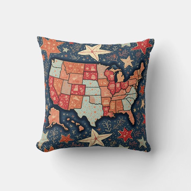 i Liebe America Kissen (Vorderseite)
