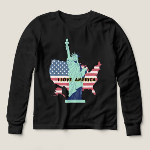 I Liebe Amerika - Liberty & Pride T - Shirt