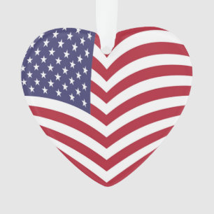 I LIEBE AMERIKA ORNAMENT