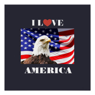 I Liebe Amerika Poster