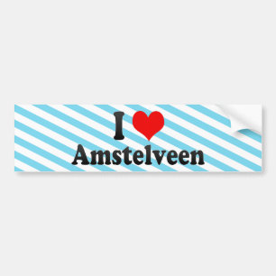 I Liebe Amstelveen, die Niederlande Autoaufkleber