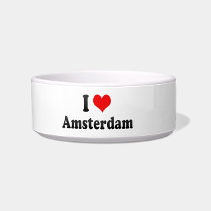 I Liebe Amsterdam, die Niederlande Napf