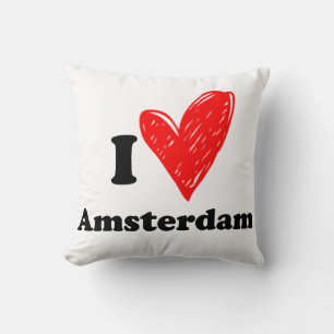 I Liebe Amsterdam Kissen